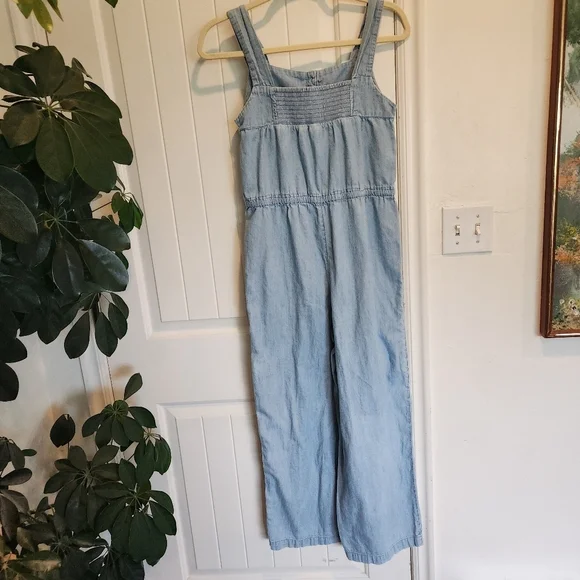 Light Blue Sleeveless Jumpsuit Old Navy - Picture 5 of 6
